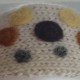 Hoofdband Tutti Fruttie, regenboogwol met polka dots