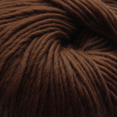 Breiwol,Mokka, een draads. 50 gram / 50 Mtr